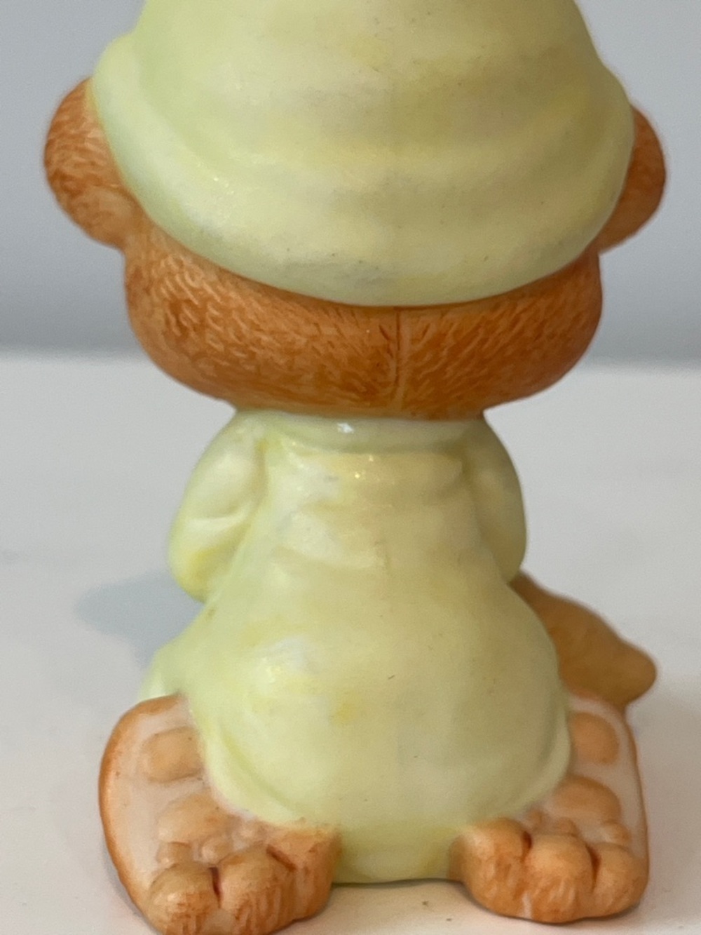 Enesco Ceramic sleepytime Bear w/ kitten. 1985 - Picture 5 of 7